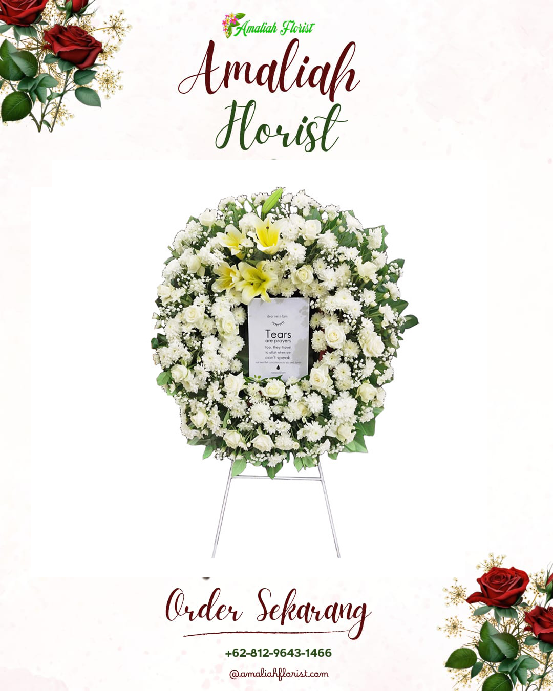 Krans Bunga Duka Sendang